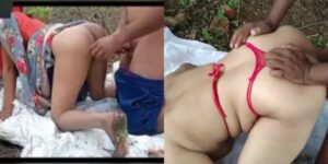 भाभी है प्यारी जंगल में चूत मारी